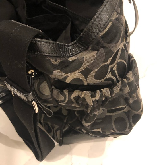 Coach black baby bag - Picture 3 of 4